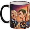 Elbenwald Tazza One Piece con Equipaggio e Motivo del Logo della Serie Live-Action - Tazza da Caffè con Manico - per Uomini Donne Unisex 320 ml - Ceramica - Multicolore