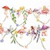 Easy Joy Decorazioni Fata e Fiori: Ghirlanda Margherita, Banner con Elfi e Funghi, Fiori di Carta da Appendere - Addobbi Aesthetic per Cameretta,Giardino,Compleanno Bimba, Baby Shower,Matrimonio e Fidanzamento