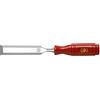 Kirschen - Scalpello da legno, con manico in plastica, colore: rosso