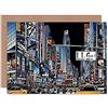 Fine Art Prints New York Illustrazione Moderna Biglietto di auguri Grafico Con Busta Interno Qualità Premium