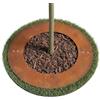 Relaxdays Anello per Albero Effetto ruggine, Bordo Prato Alberi e arbusti Ø 80 cm, aiuola