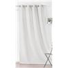 Linder Tenda da esterno idrorepellente - tessuto e tinto in Francia - finitura occhielli a canna di fucile antiossidante - colore ecru - dimensioni 135 x 240 cm - 100% poliestere - collezione tela