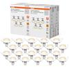OSRAM LED Spot Set Recess Essential GU10 5x2.6W GU10 White,4-Pack