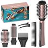 Cecotec Spazzola per Capelli con 3 Testine CeramicCare 3in1 AirBrush Elite.1200W, Funzione Ionica, Asciuga, Modella e Aggiunge Volume, Rivestimento Ceramica, Spazzole 50mm, 33mm e Testina Volumizzante