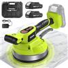 Taskstar Vibratore per piastrelle, compatibile con batteria Makita 18V, ventosa 160 mm (113 kg), 26.000 giri/min, 12 velocità, per piastrelle grandi fino a 122 cm, attrezzo installazione professionale