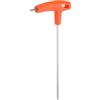 QUARKZMAN Chiave Esagonale a T con Manico 4mm Metrica CR-V Braccio Lungo Chiave a Brugola Interna a Braccio T Strumento di Riparazione per Manutenzione Automobilistica Domestica, Arancione