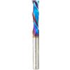 Amana Tool 46350-K CNC SC Spektra Extreme Tool Life Coated Mortise Compression Spiral 1/4 D x 1 CH 1/4 SHK 2-1/2 Inch Long 2 Flauto Router Bit