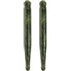 Healvian 2pcs Massaggio Giada Per Il Viso Strumento Di Riflessologia Manuale Persi Punti Di Trigger Rilassamento Muscolare