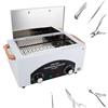 Kensbro Sterilizzatore ad aria calda da 1,5 l, 220 °C, 300 W, temperatura regolabile, sterilizzatore per strumenti con timer, strumento per unghie, pinzette, forbici, sterilizzatore per cosmetici, studi di