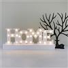 GUOCHENG Home Word Sign Light Up Home Sign Ornamento Alimentato a Batterie Lettera Night Lampade, Matrimonio Natale Compleanno, Camera Da Letto Nursery Decorazioni
