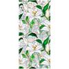 Magicherry Pellicola per la privacy 3D in PVC 3D decorativa per finestre di casa e ufficio, motivo: fiori di giglio arcobaleno, 40 x 100 cm