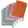 COZYMIRE Set Lavette Bagno 15x21cm Morbidi e Resistenti Manopole da Bagno Riutilizzabili Perfetto per Pelle Secca, Grassa e Sensibile Ideali per la Cura Quotidiana e gli Ospiti 6 Pezzi-022