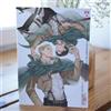 Attack on Titan BL Doujinshi (Erwin x Levi) 356 pagine NUOVO zibellino 1&2 sa...