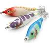JATSUI SEA SUTTE - Kit di artificiali per la pesca ai cefalopodi - #1.5 e #2.0 (KIT 1-3 pezzi, #2.0)