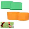 JACKANNA Supporto parastinchi in silicone morbido - Parastinchi antiscivolo per calcio (adulti e bambini), resistente e facile da pulire, ideale per allenamento e partita