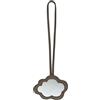 LIEBESKIND BERLIN Pelle accessori per borse Cloud Mirror Pendant Safari marrone