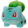 Pokémon Peluche Pokemon Bulbasaur 20,3 cm, con dettagli autentici, giocattoli per bambini