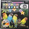 DIAMANTINY Level Up - Nice Group Creative Art, Diamond Painting Kit crea il mosaico, WILD, Uccellini