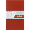 Moleskine Volant Journal, Set 2 Quaderni con Pagine a Righe Staccabili, Copertina Morbida, Colori Arancione Corallo e Blu Acquamarina, Formato Large 13 x 21 cm, 124 Pagine