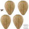 ENAIAH 4 Pezzi Nido per vespe, Nido di Vespe Esca Deterrente per le Vespe Wasp Nest Dummy Appendere Vespe Nido Esca Calabrone Esca per Nido di Vespe per Casa e Giardino all'Aperto