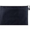 Anevous 2 sacchetti portadocumenti con chiusura lampo impermeabile, per documenti, ricevute, carta, ufficio, viaggi scolastici, cosmetici, formato A5, 24 x 18 cm, colore: nero