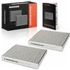 Frankberg 2 filtri antipolline per abitacolo con carbone attivo | 64119272642, Compatibile con: Ghost II Extended Wheelbase RR22, B5 F10, Fantasma II RR21, Serie 5 F10, B6 Cabriolet F12