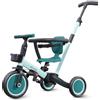 newyoo Triciclo con Maniglione per Genitori, Bicicletta per Bambini 1-3 Anni, Draisina, Regalo di Compleanno e Giocattolo Cavalcabile, Triciclo 5 in 1 con Cintura di Sicurezza, TR008, Verde