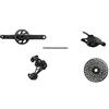 SRAM XX1 Eagle BB30 Boost 175 Black Edition - Corona a 32 denti, 10-50 denti, colore: Nero