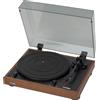 Thorens TD 402 DD OAK 2R - Giradischi vinile, Semiautomatico, Preamplificatore integrato, MM, Trasmissione diretta, 33 giri, 45 giri, Celle incluse