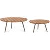 BIZZOTTO HOME EMOTION SET 2 TAVOLINO CORBETA D60-DA80 0660667