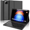 IVEOPPE Tastiera Xiaomi Pad 6S Pro 12.4 2024, Xiaomi Pad 6S Pro 12.4 Cover con Tastiera, Custodia Tastiera Italiano Bluetooth Staccabile per Xiaomi Pad 6S Pro 12.4 2024, Nero