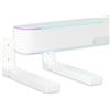 suptek SPLK201W - Supporto universale per soundbar Sonos, Bose, JBL Bar, Samsung Beam, supporto per altoparlante regolabile, soundbar, supporto da parete