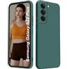 ISOI - Cover per Samsung Galaxy S22 Plus 5G/Galaxy S22+ 5G, Custodia Morbida in Silicone Liquido, Protezione Completa Antiurto Ultra Sottile per il Corpo - Verde Notte