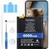Elephantstory Batteria per Samsung Galaxy A51 SM-A515, 4000mAh Alta Capacità Batteria ai Polimeri di Litio Codice EB-BA515ABY, con Kit di Strumenti di Riparazione