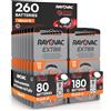 Udivita 260 Batterie Per Apparecchi Acustici Rayovac Extra 13. - 10 Blister da 8 e 30 Blister da 6 Pile