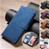 JGG Portafoglio con supporto per slot per schede Custodia in pelle con vibrazione magnetica per Xiaomi Redmi Note 14 Pro + 14S 13 Pro 12S 12 11S 10 9 Pro 8 7 Cover