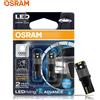 OSRAM LED T10 6000K W5W 194 LEDriving SL Advance 6000K Bianco Lampadine da lettura per auto Lampade per porte Luce interna 12V 1.5W 2980CW, Coppia