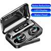 DAMORE Auricolari wireless F9 LED Dislpaly Binaurale TWS Auricolare Bluetooth wireless Cuffie Bluetooth con riduzione del rumore impermeabili