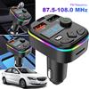 West Biking Kit per auto wireless vivavoce Lettore MP3 per auto Compatibile con Bluetooth 5.3 Supporto TF Card U Disk Caricatore per telefono cellulare Trasmettitore FM per auto