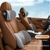 NONE Cuscino universale per sedile auto per tutte le stagioni, ergonomico in memory foam - cuscino lombare o poggiatesta o set completo