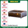 NONE Incisore Laser Creality Falcon A1 10W, Incisione Veloce 600mm/s, Fotocamera Integrata, Rilevamento Intelligente dei Materiali, Ventola di Estrazione 305*381mm