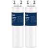 NONE Filtro Acqua per Frigorifero, Confezione da 2, Ricambio HP006 Compatibile con Frigidaire WF3CB Pure Source 3 WF425, Altezza 9 Pollici
