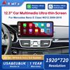 Road Top Display Touch da 12,3 Pollici per Mercedes Benz Classe E W212 2009-2016 NTG4.0 4.5 5.0, Lettore Multimediale GPS con Carplay
