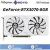 SOYO Nuove schede grafiche da gioco NVIDIA GeForce RTX 3070 8GB GDDR6 256 Bit Scheda video GPU desktop Componenti del computer RTX3070