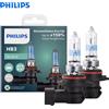 Philips X-tremeVision Pro150 HB3 9005 Faro Alogeno per Auto 12V 60W P20d +150% Luminosità Bianco Intenso Lampada Originale ECE Più Luce 9005XVP