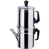 CAFFETTIERA NAPOLETANA, ALLUMINIO - ILSA S - 3 tazze, h 19 cm