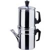 CAFFETTIERA NAPOLETANA, ALLUMINIO - ILSA L - 9 tazze, h 27 cm