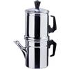 CAFFETTIERA NAPOLETANA, ALLUMINIO - ILSA XL - 12 tazze, h 31 cm