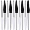 KEYRI 10 Pezzi Lima per Unghie, Lime Professionali per Unghie Doppia Faccia Limetta Unghie in Metallo per Manicure e Pedicure Lungo Lime per Unghie Uso in Salone e a Casa（5 Nero + 5 Bianco）