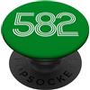 City & State Erie Pennsylvania 582 Codice area Residente locale Americano PopSockets PopGrip Adesivo